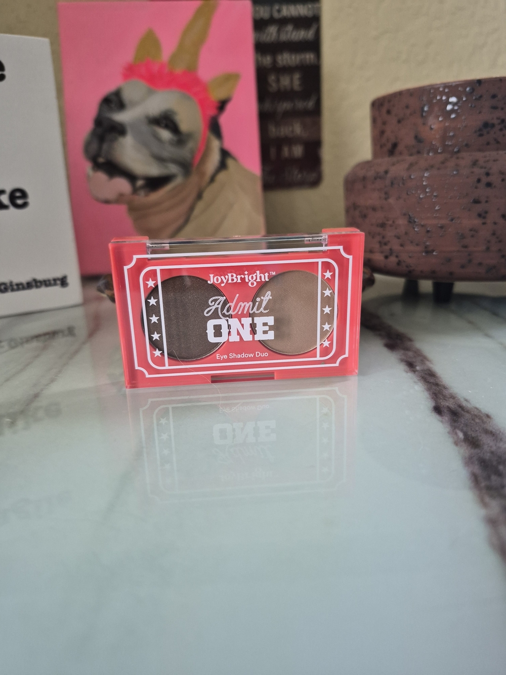 Admit One Eyeshadow Duo — Brown